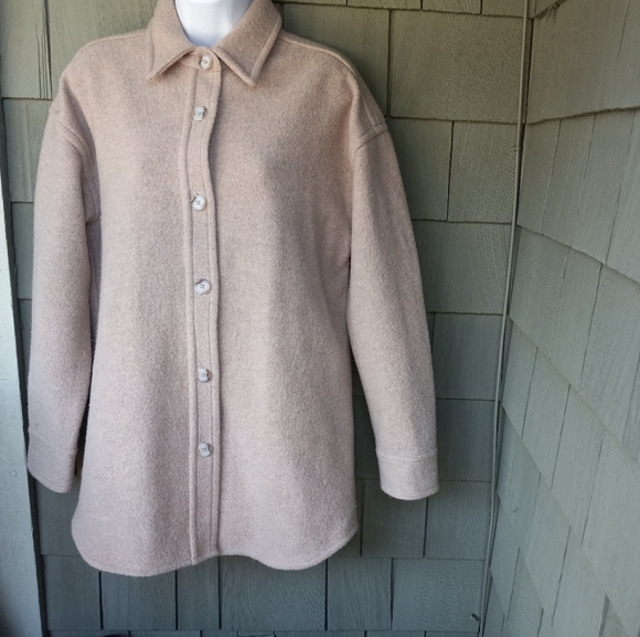 ARITZIA BABATON MERINO WOOL SHIRT JACKET - Picture 3 of 10